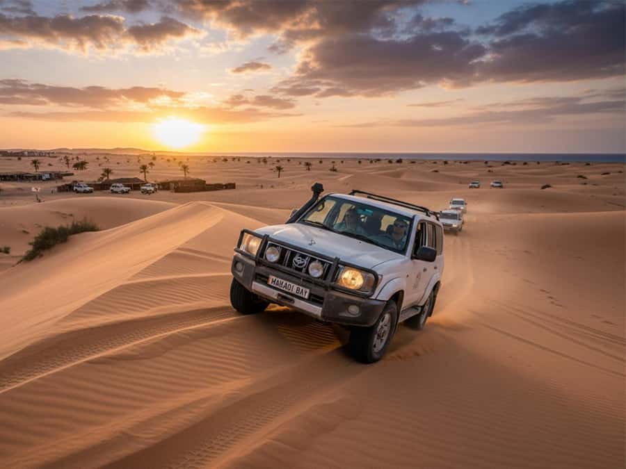 Makadi Bay: Mega Tour Jeep, ATV, Buggy, Camel, Dinner & Show - A 4x4 Jeep ride with mirage stops