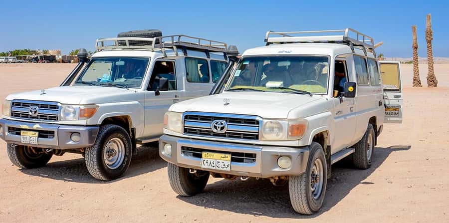 Makadi Bay: Mega Tour Jeep, ATV, Buggy, Camel, Dinner & Show - What the $34 price really buys you