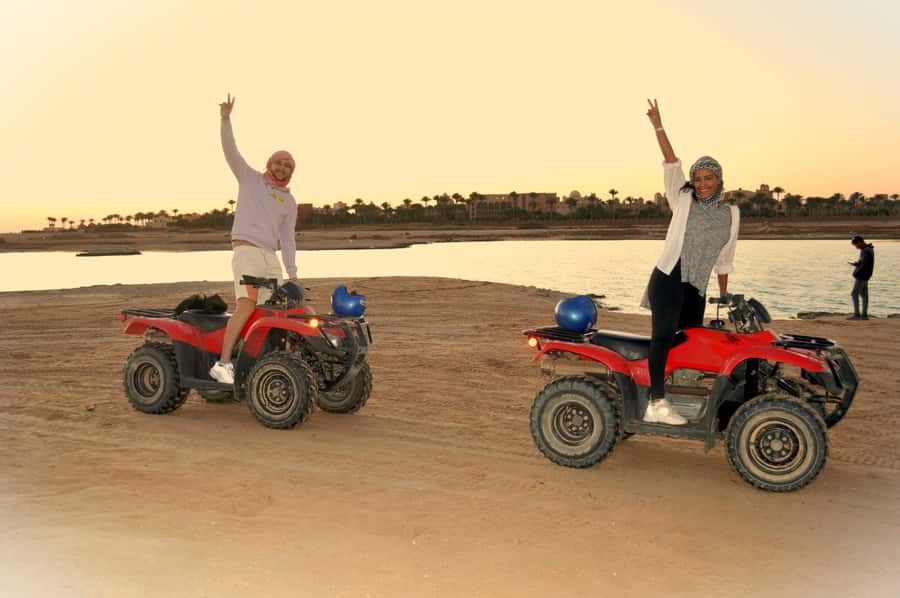 Makadi Bay: Sunrise Quad & Traditional Oriental Breakfast - Key points at a glance