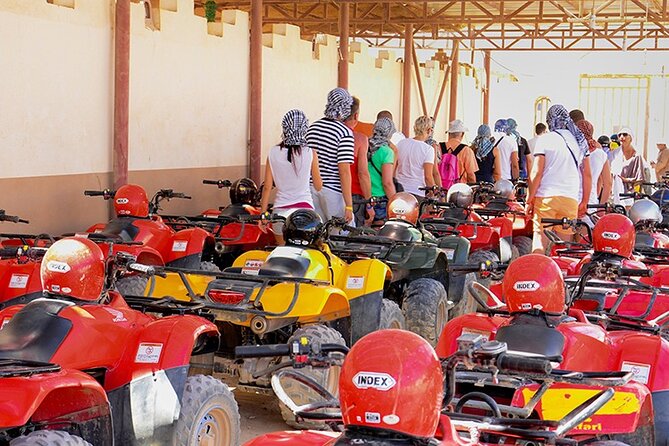 Makadi Bay: Sunset Quad & ATV Adventure & Seaview - Guides, groups, and the human side