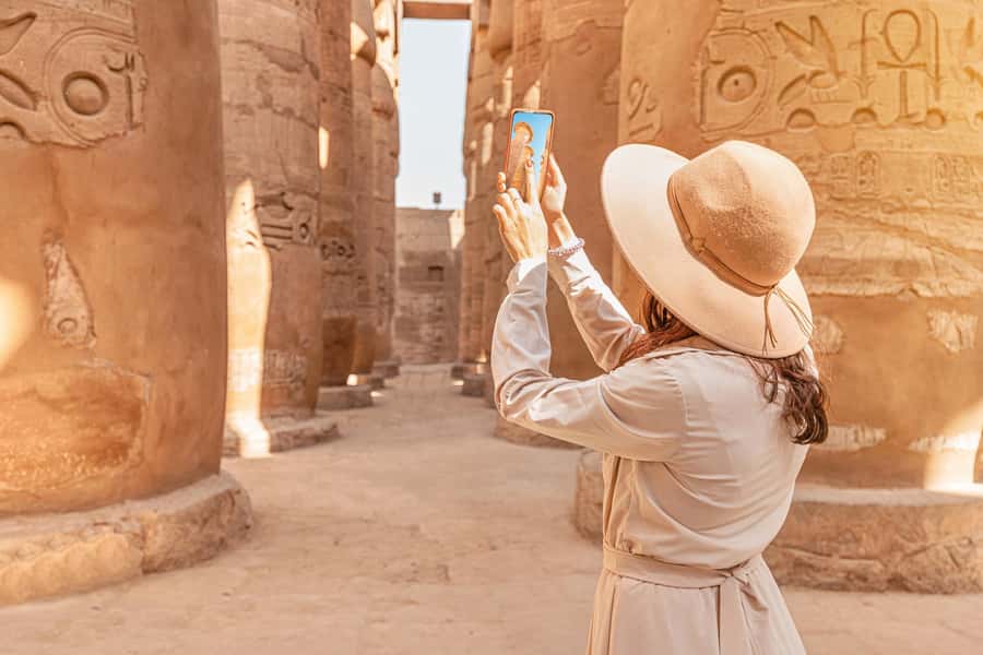 Marsa Alam : Over Day Tour to Luxor & Balloon Ride & Felucca - A balloon flight above Luxor at sunrise