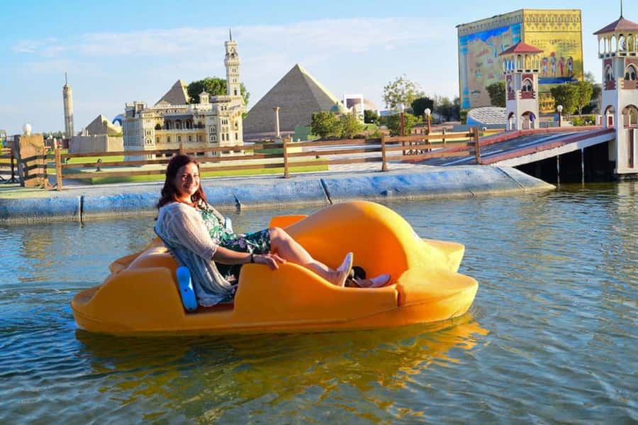 Mini Egypt Private Tour with Transfers & Pedal Boat Ride - Giza, the Sphinx, and Cairo in miniature
