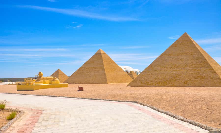 Mini Egypt Private Tour with Transfers & Pedal Boat Ride - The pedal boat ride and the park’s weaker moments
