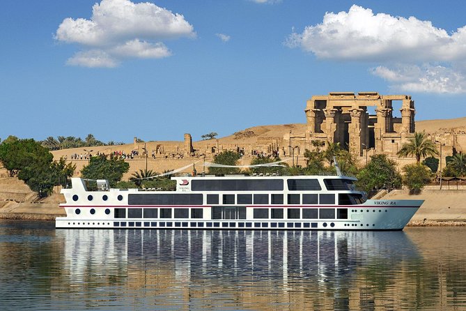 Nile Cruise Story 4 days Aswan To Luxor &Abu Simbel. Balloon - Kom Ombo at the river’s edge