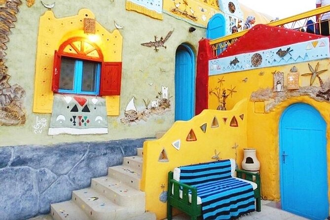 Nubian Village and Philae Temple Private Guided Tour From Aswan - Crossing the reservoir to Agilkia Island