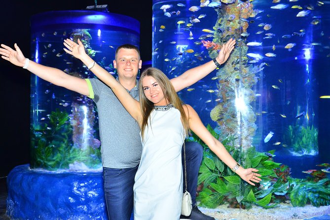 Official Account: Hurghada Grand Aquarium Entrance Tickets - Touch tank, rope bridge, and small zoo
