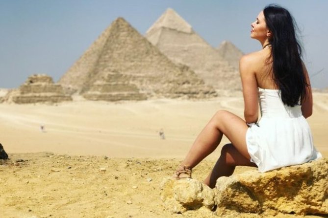 One Package Camel Ride with Giza Pyramids and Egyptian Museum Tour in Cairo - The camel ride and the panoramic view