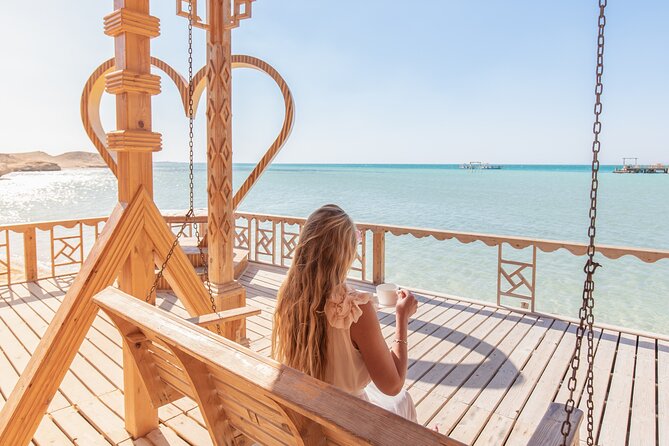 Orange Bay Island Snorkeling Trip With Water Sports - Hurghada - Banana boat and tow-tube rides