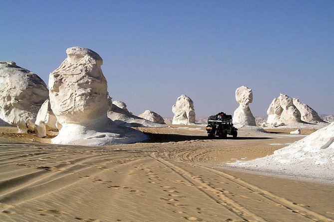Overnight Camping At White Desert And Bahariya Oasis - Black Desert, El Hez Village, and a cold spring