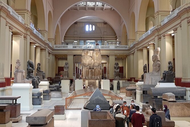 Private All INC-Pyramids,Sphinx,Egyptian Museum,Camel Ride(1 Hour)Lunch& Bazaar - Three hours with the Egyptian Museum