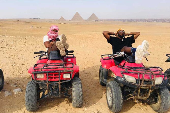Private ATV Quad Bike Around Giza Pyramids - Guides, photos, and the human side of the tour