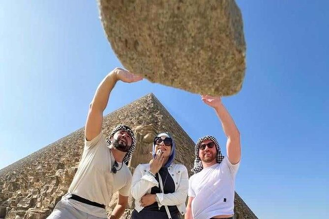 Private Cairo Day Tour Giza Pyramid, Sphinx, Civilisation Museum - The panorama viewpoint and Giza bazaars