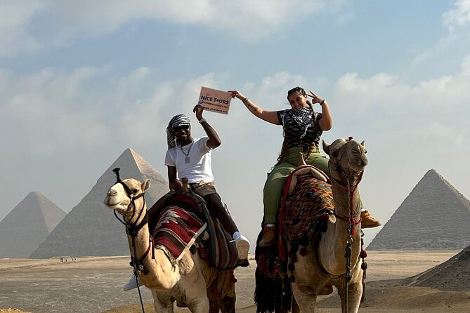 Private Day from Sharm to Cairo by plane, all entrance fees, Camel, Lunch, Guide - The real cost of a $345 Cairo day
