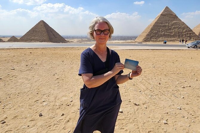 private Day pyramids tour and Grand Egyptian Museum - Riding in a private air-conditioned vehicle
