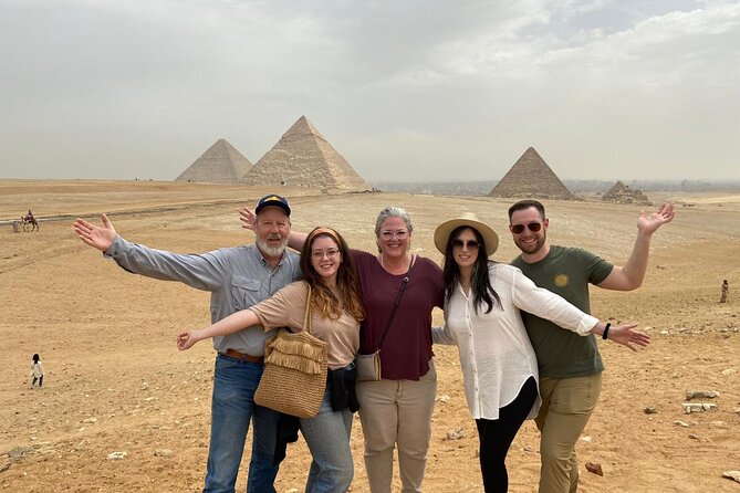 Private Day Tour Giza Pyramids,Sphinx,Saqqara and Memphis - The panorama point and the camel ride