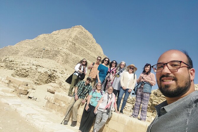 Private Day Tour to Giza Pyramids , Saqqara and Memphis - Why this route gives you the clearest day of ancient Egypt