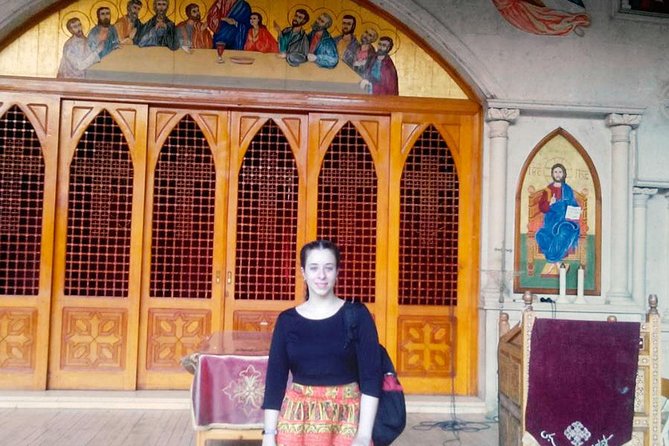 Private Day Tour to Giza Pyramids, Sphinx, Coptic Cairo and Saint Simon Church in Cairo - St. Barbara and Ben Ezra Synagogue