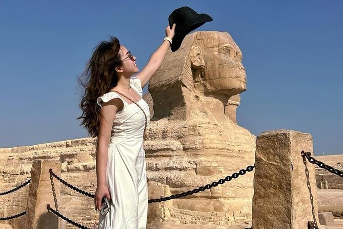 Private Day Tour to Giza Pyramids Sphinx Saqqara and Memphis - Memphis and the colossal statue of Ramses II
