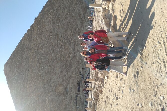 Private Day tour to Giza Pyramids with Camel ride - The panoramic viewpoint is built for photographs