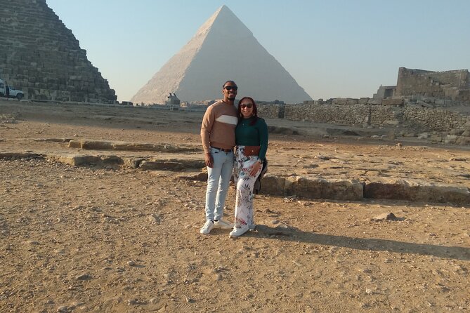Private Day tour to Giza Pyramids with Camel ride - A short camel ride, not a long desert trek