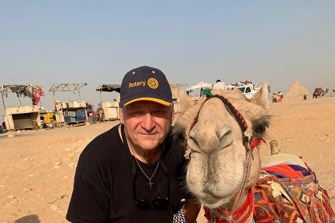 Private Day tour to Giza Pyramids with Camel ride - At the three pyramids of Giza