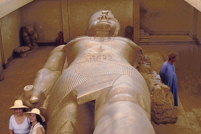 Private Day Tour to Memphis Sakkara and Dahshur from Cairo - Memphis: fallen monuments and the giant Ramses II statue