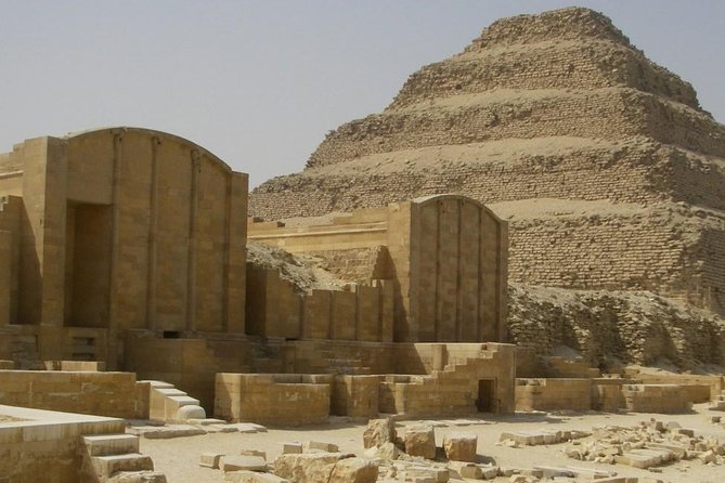 Private Day Trip To Giza Pyramids, Memphis City Dahshur & Saqqara Pyramids - Guide service, shopping stops, and lunch