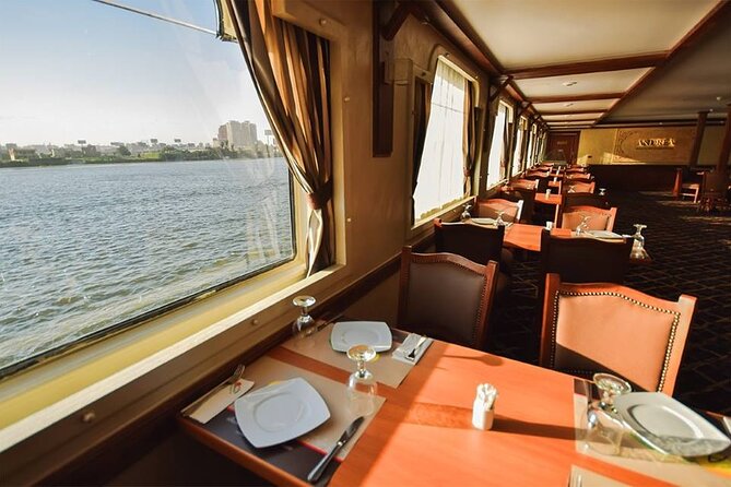 Private Dinner Cruise with Belly Dancing - Boarding the Nile steamer after sunset