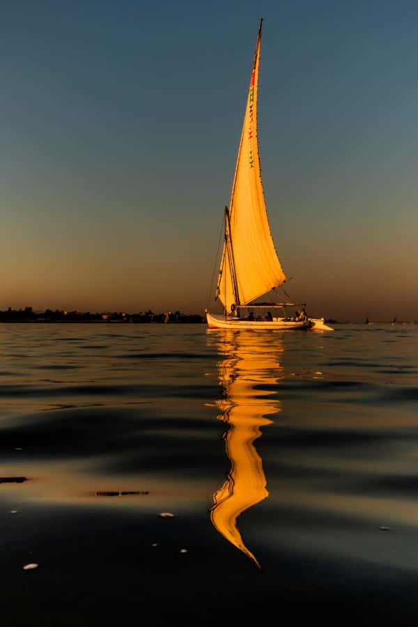 Private Felucca Ride on the Nile River - The one-hour sail on the Nile