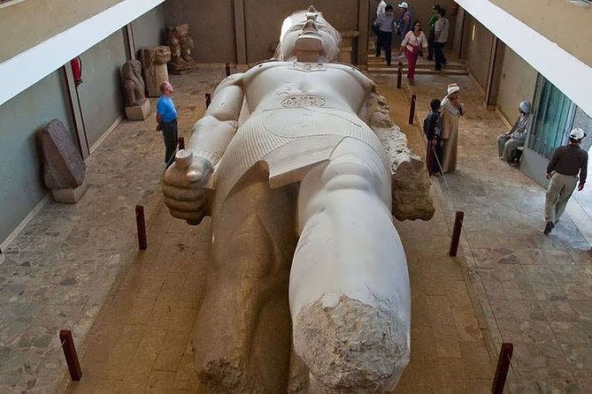 Private Full Day Tour Giza Pyramids Sphinx Saqqara and Memphis including Lunch - Memphis connects the monuments to a capital