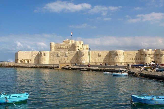 Private Full day tour to Alexandria from Cairo - Qaitbay Citadel on the site of the ancient lighthouse