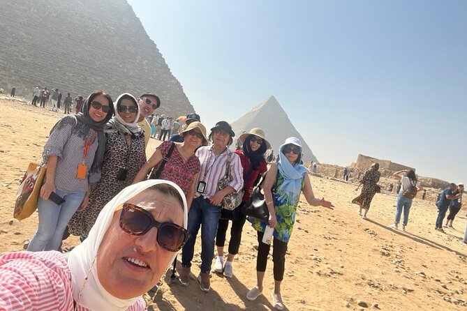 Private Full Day Tour To Cairo from Port Said Port & Hotels - Three hours across the Giza Plateau