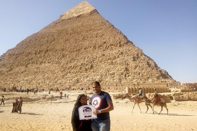 Private Full-Day Tour to Giza Pyramids, Memphis and Sakkara - Ancient Memphis and the statue of Ramses II