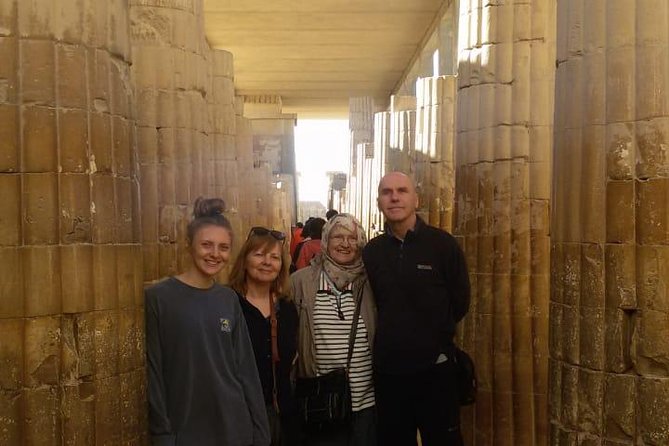 Private full day tour to Giza Pyramids, Sphinx, Sakkara and Dahshour with guided - A private van makes Cairo’s distances manageable