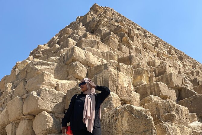 Private Giza Pyramids & Sakkara Tour with Camel Ride & Lunch - The Great Sphinx and Its Close-Up Details