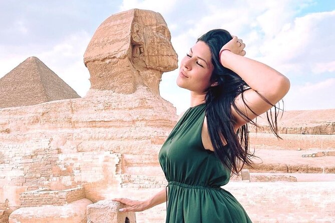 private Giza Pyramids,Sphinx and the New Grand Egyptian Museum - Khufu, the Great Pyramid