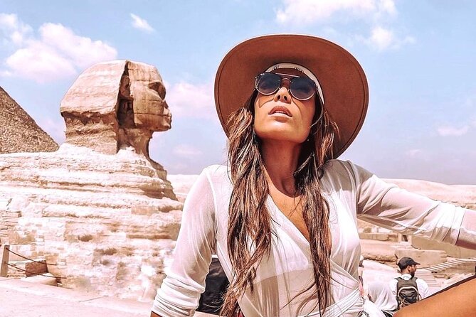 private Giza Pyramids,Sphinx and the New Grand Egyptian Museum - Menkaure, the smallest of the three main pyramids