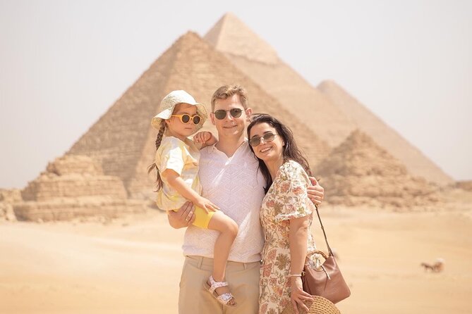 Private Giza Pyramids & Sphinx Day Tour with Lunch from Cairo - Khufu’s Great Pyramid is the central event