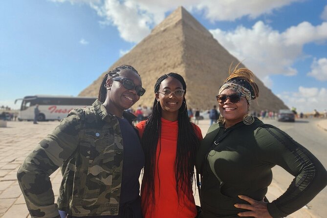 Private Giza Pyramids Sphinx Memphis Saqqara Lunch and Camel - Guides, photography, and personal service