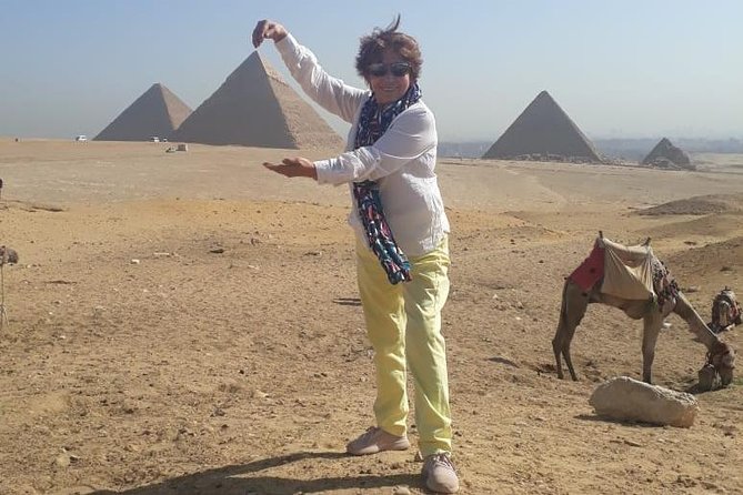 Private Guided Day-Tour to Giza Pyramids Egyptian Museum and Felucca - At Giza, the pyramids still do the talking