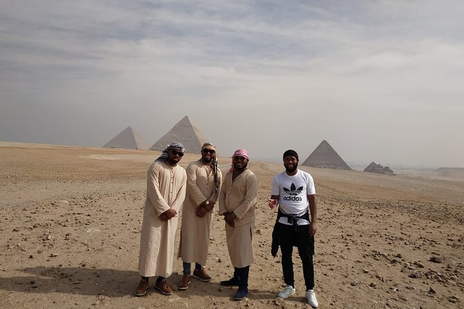 Private guided tour to Giza Pyramids, and Great Sphinx - The panoramic viewpoint and camel ride