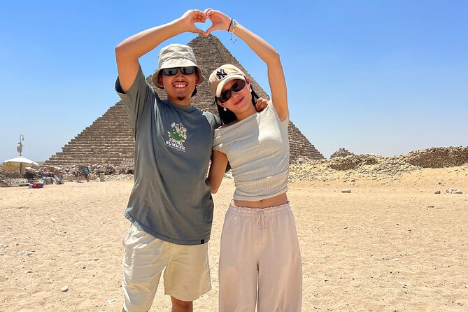Private Half Day Giza Pyramids Tour with camel & Lunch - Key points at a glance