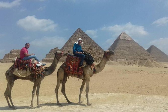 Private Half-Day Tour to Giza Pyramid ,Sphinx and Camel Ride - The three pyramids: scale first, detail second