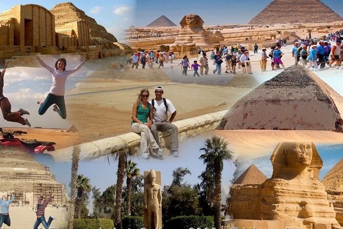Private Pyramids, Saqqara and Memphis full day tour - Giza: the famous pyramids, Sphinx, and Valley Temple