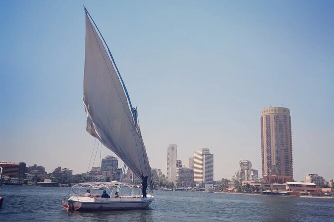 Private sailing boat with its Sailor for one hour or more - A quiet hour beside Cairo’s busiest river