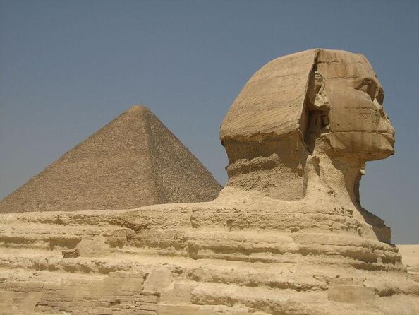 Private Tour: Day Trip to the Pyramids and Sphinx from Cairo - Stop one: seeing the Giza Pyramids up close