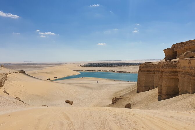 Private tour El Fayoum Oasis and Wadi Rayan waterfall from Cairo - Wadi El Rayan waterfall and the desert dunes