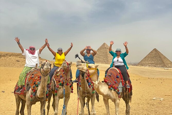 Private tour Giza Pyramids ,sphinx & camel ride all included - Hotel pickup makes the morning easier