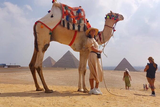 Private Tour Giza Pyramids,Sphinx,lunch,camel& inside 3rd pyramid - A low-cost private start in Cairo or Giza