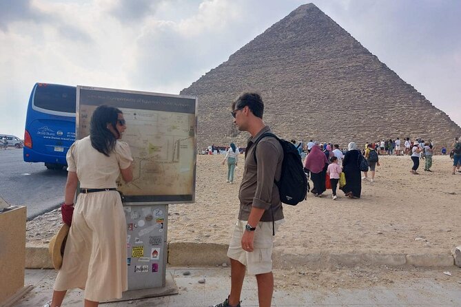 Private Tour Giza Pyramids, Sphinx, Memphis, Saqqara and Camel Ride - Starting at Giza’s three great pyramids